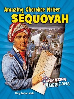 cover image of Amazing Cherokee Writer Sequoyah